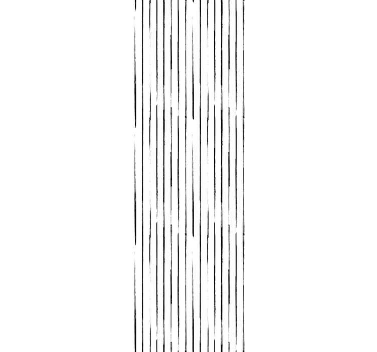 Nordic black and white  vertical wallpaper - TenStickers