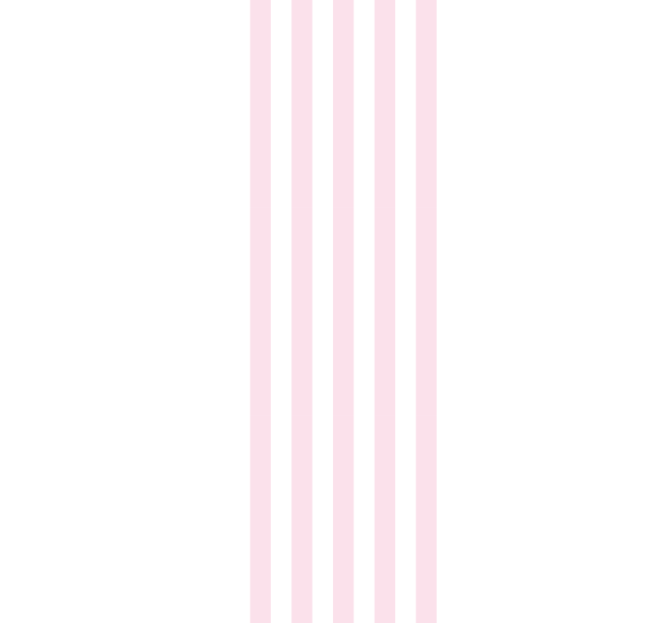 Pink and white minimalistic pattern striped wallpaper - TenStickers