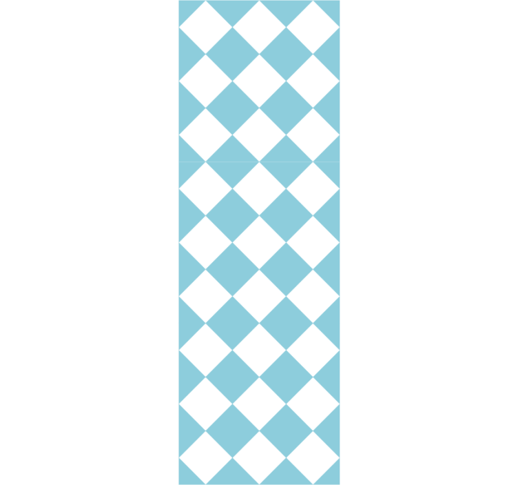 Diamond Pattern striped wallpaper - TenStickers
