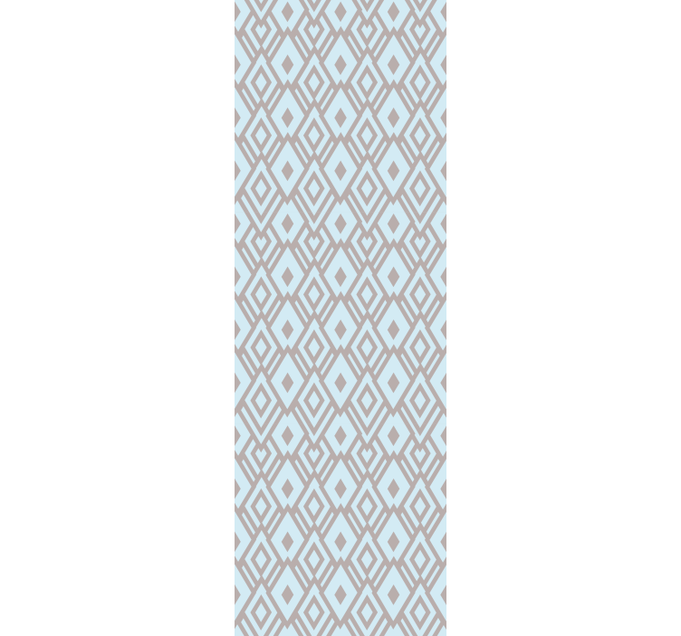 Geometric Diamond Motif geometric wallpaper - TenStickers