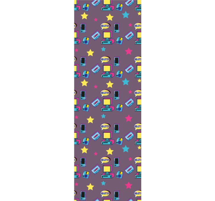 Retro Gaming Aesthetic customised wallpaper - TenStickers