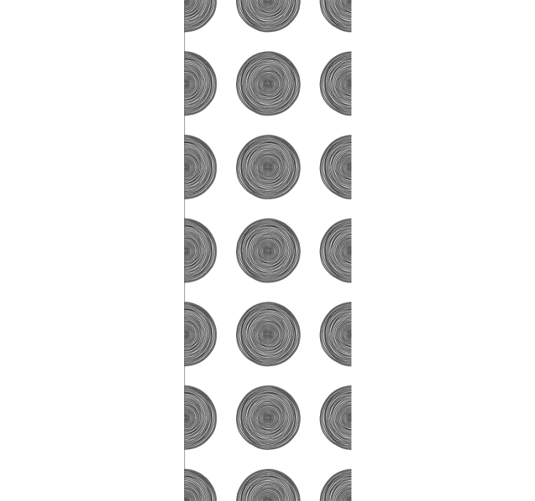 Circular Wood Patterns texture pattern wallpaper - TenStickers