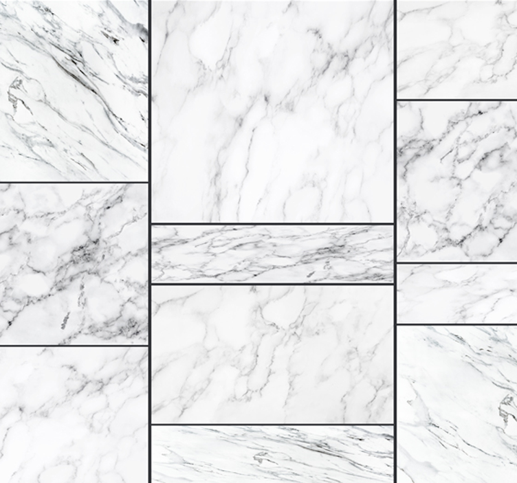 Marbled Interior Detail Living room wallpaper - TenStickers