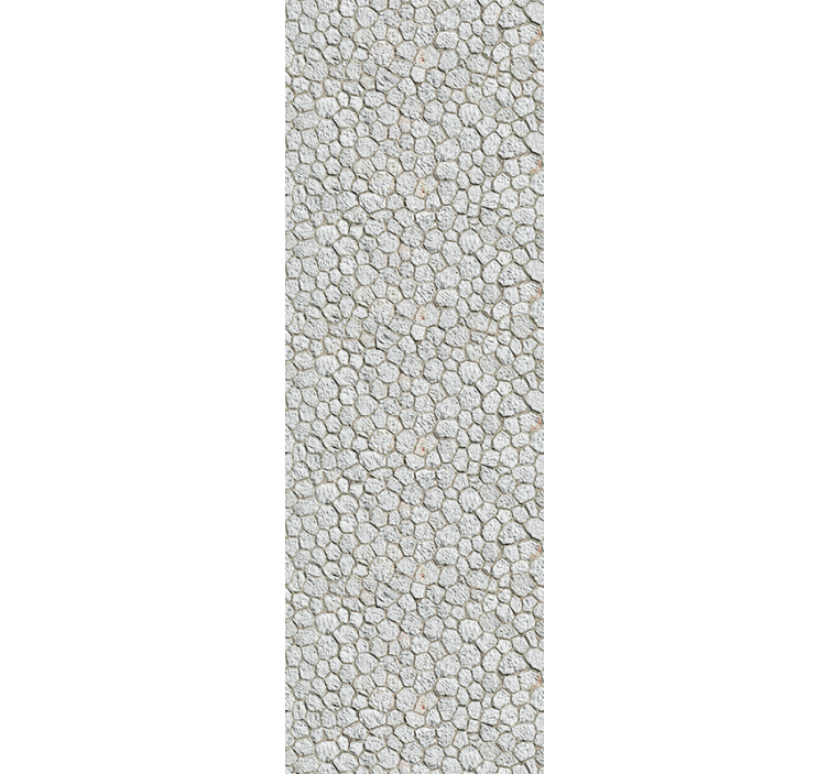 Pebble Mosaic texture pattern wallpaper - TenStickers