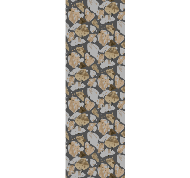 Cement Terrazzo pattern living room wallpaper - TenStickers