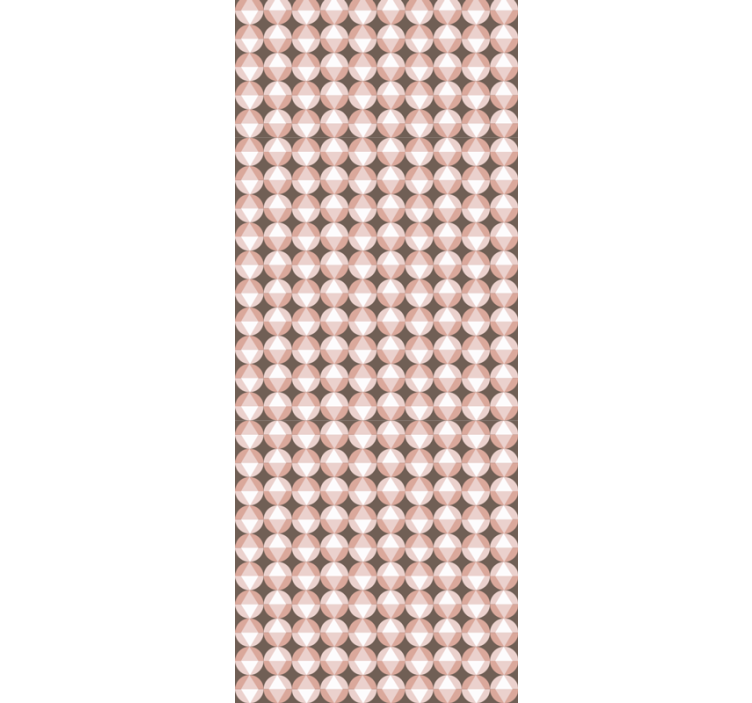 Scandinavian style Rosa pattern  wallpaper - TenStickers