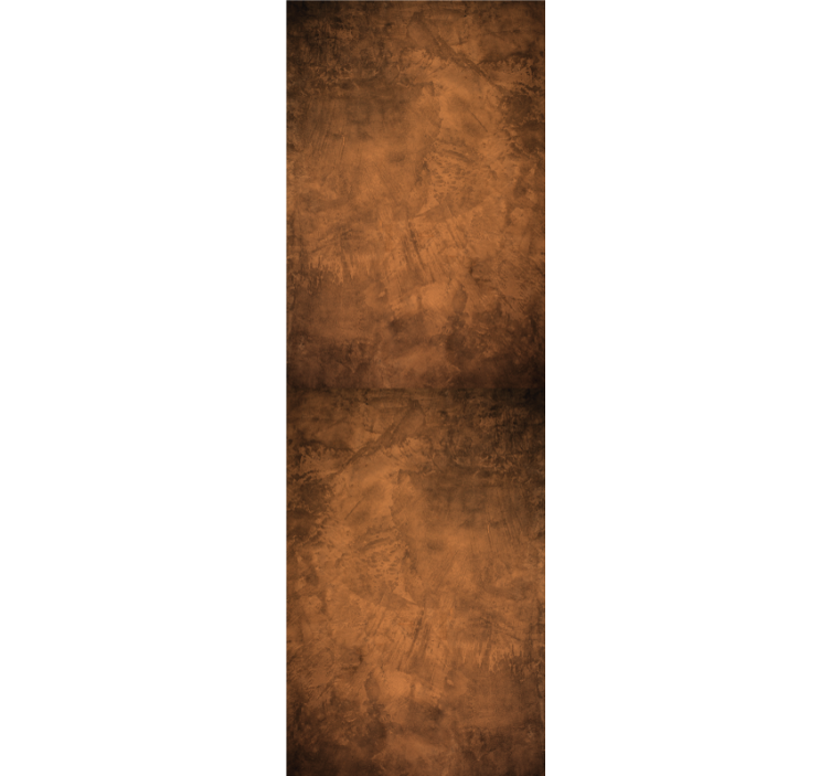 Retro rustic brown rectangle pattern wallpaper - TenStickers