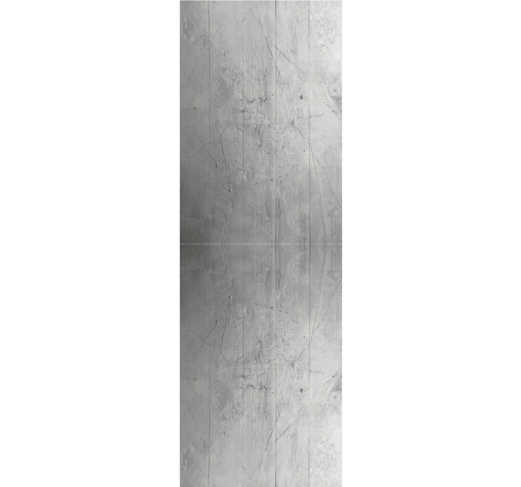 Textured Gray Panels concrete wallpaper - TenStickers