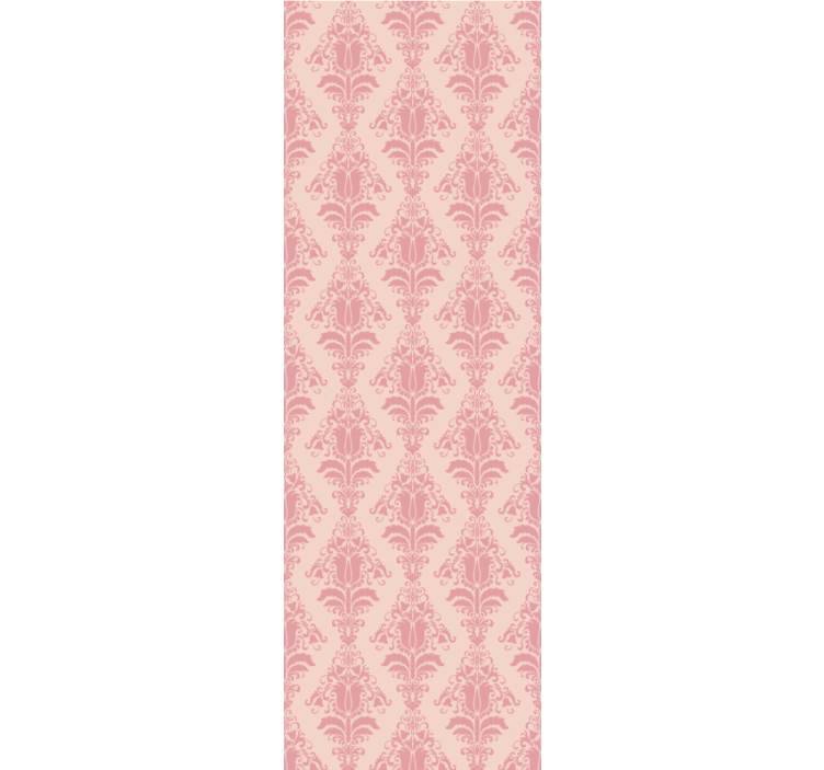 Graceful Botanical Motifs floral ornament wallpaper - TenStickers