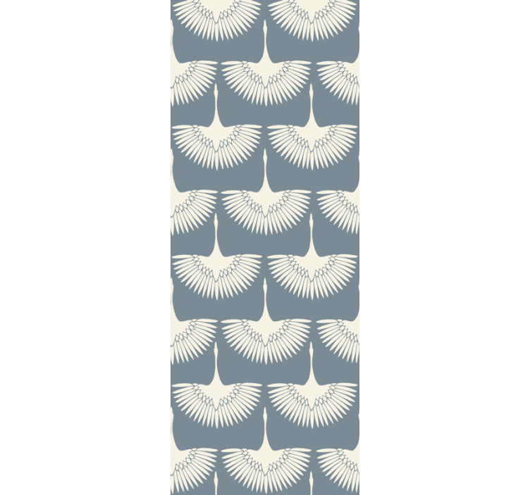 Elegant birds in art deco style wallpaper - TenStickers