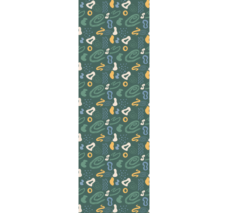 Abstract Minimalistic Patterns kids wallpaper - TenStickers