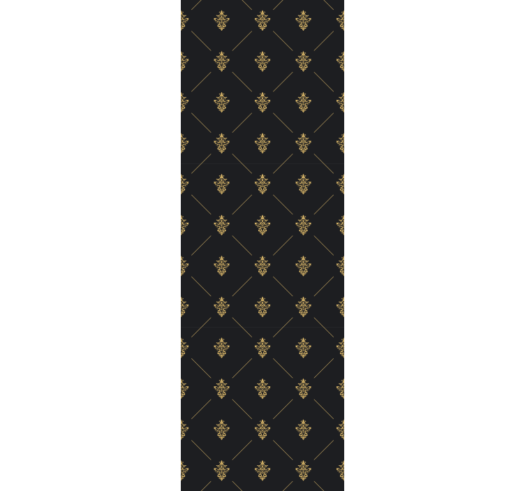 Graceful baroque touches classic wallpaper - TenStickers