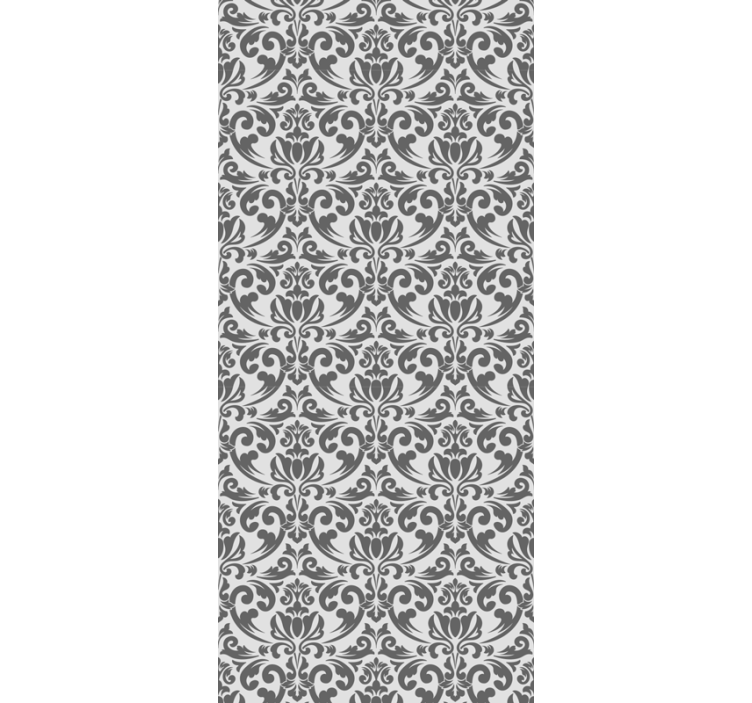 Abstract damask design classic wallpaper - TenStickers