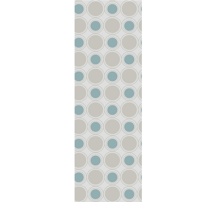 Pastel color circles pattern spotty wallpaper - TenStickers