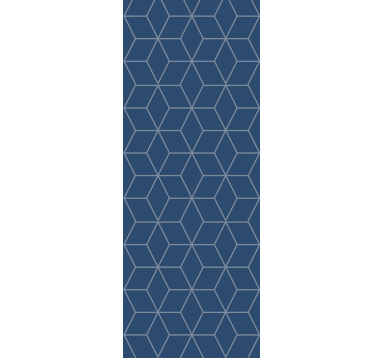 Hexagonal Pattern Design geometric wallpaper - TenStickers