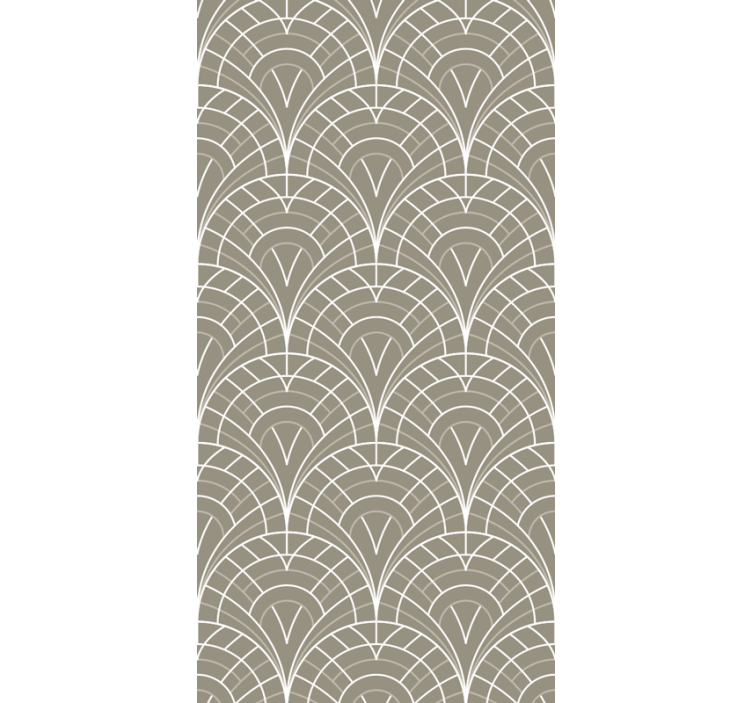 Nostalgia" elegant pattern ornamental wallpaper - TenStickers