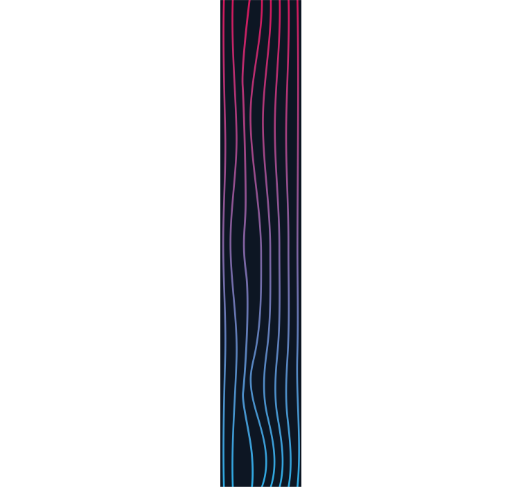 Vaporwave stripes vertical wallpaper - TenStickers
