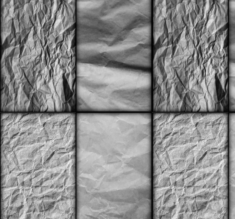 Crumpled Surface texture pattern wallpaper - TenStickers