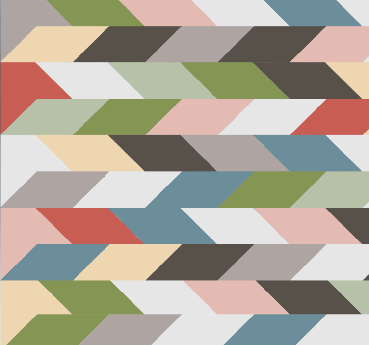 Geometric Pattern Design geometric wallpaper - TenStickers