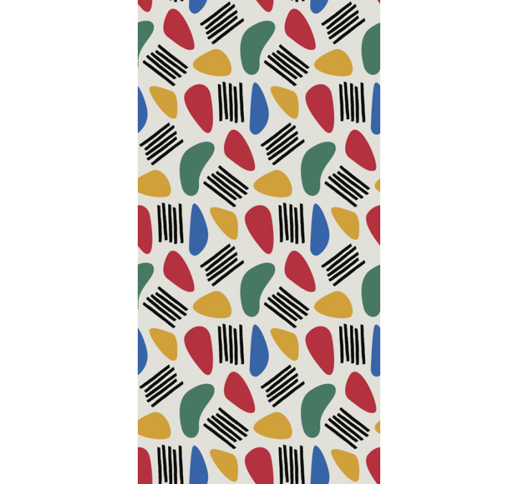 Modern Twister Abstract Wallpaper - TenStickers