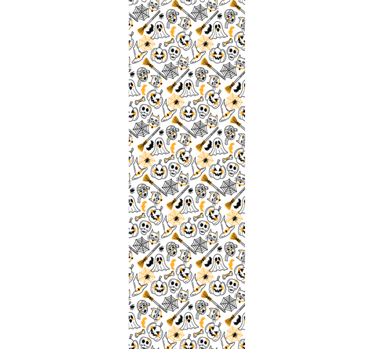 Spooky Icon Collection halloween wallpaper - TenStickers