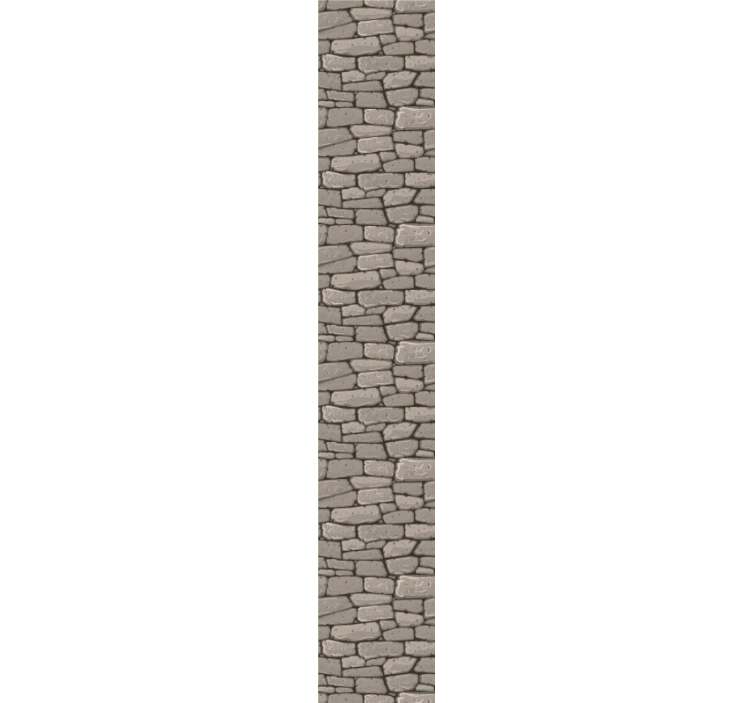 Textured foundation stone wallpaper - TenStickers