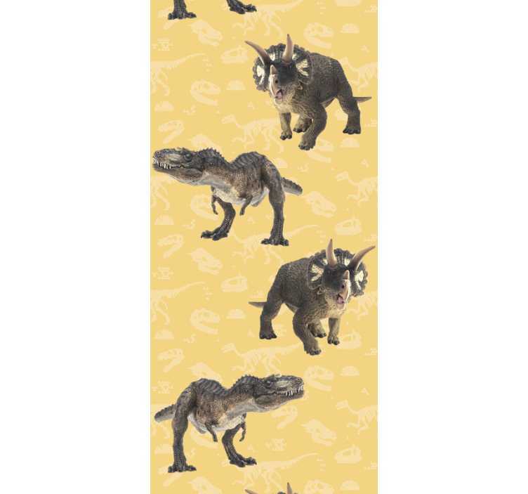 Safari Animal Motif animal wallpaper - TenStickers