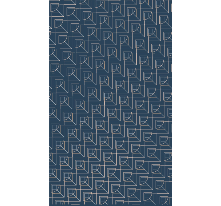 Geometric Shapes Design geometric wallpaper - TenStickers