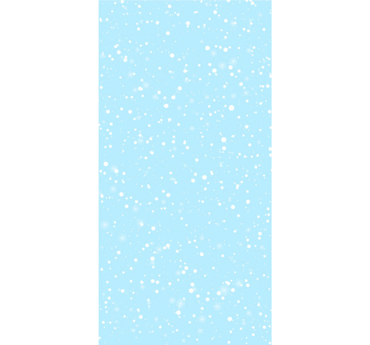 falling snow Living Room Wallpaper - TenStickers