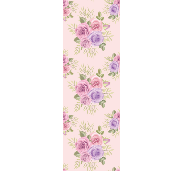 Pastel Floral Ensemble flower wallpaper - TenStickers