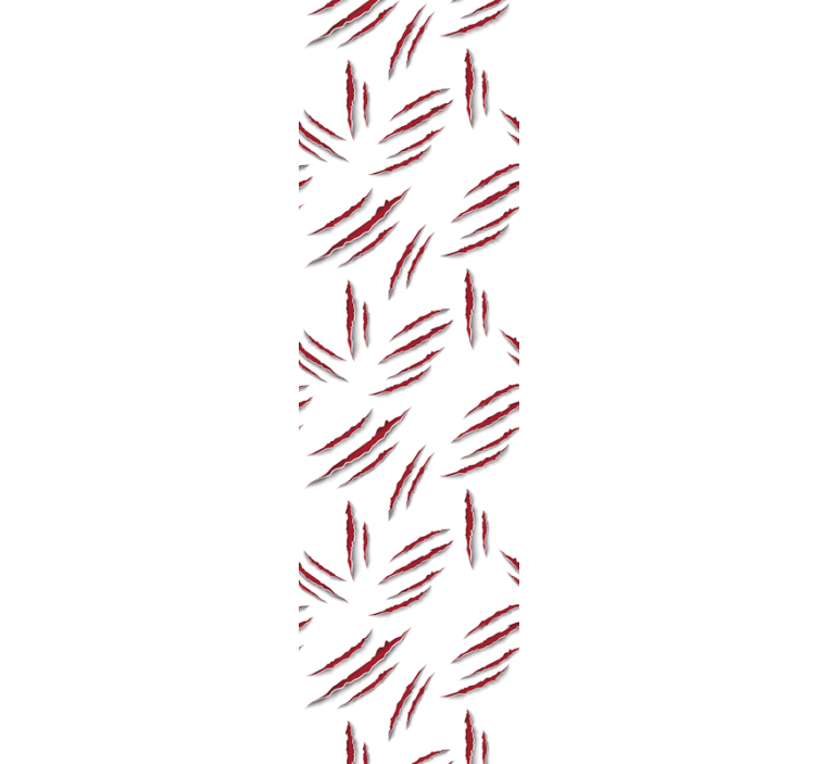 Abstract Claw Marks abstract wallpaper - TenStickers