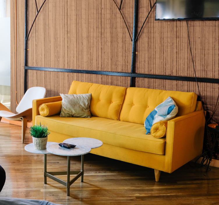 Linear Wood Texture wood wallpaper - TenStickers