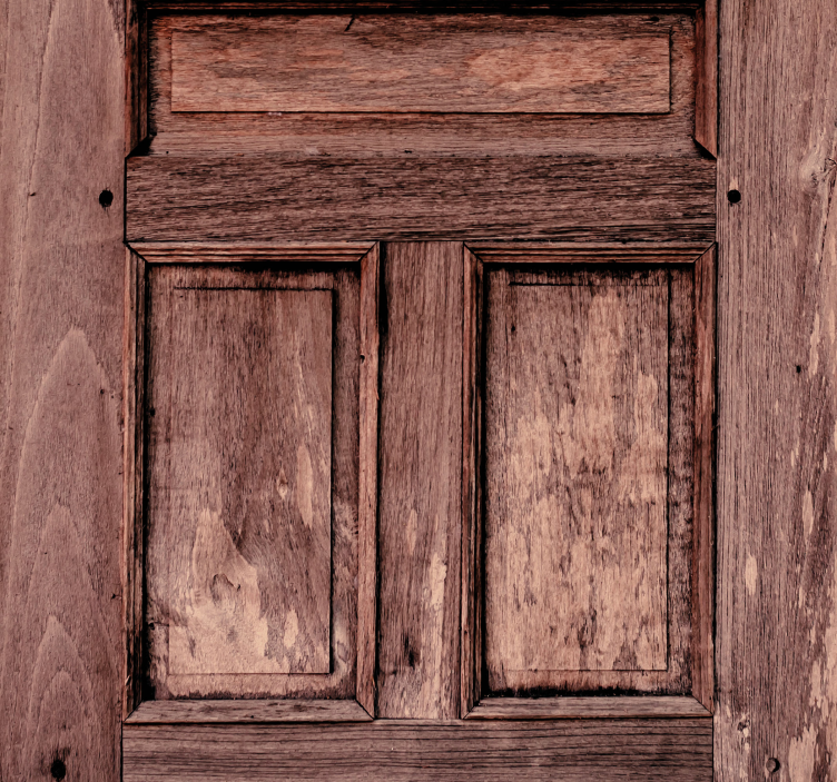 Wooden Panel Texture brick wallpaper - TenStickers