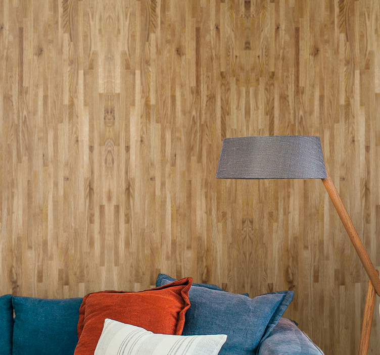 Different shades of brown wood Effect wallpaper - TenStickers