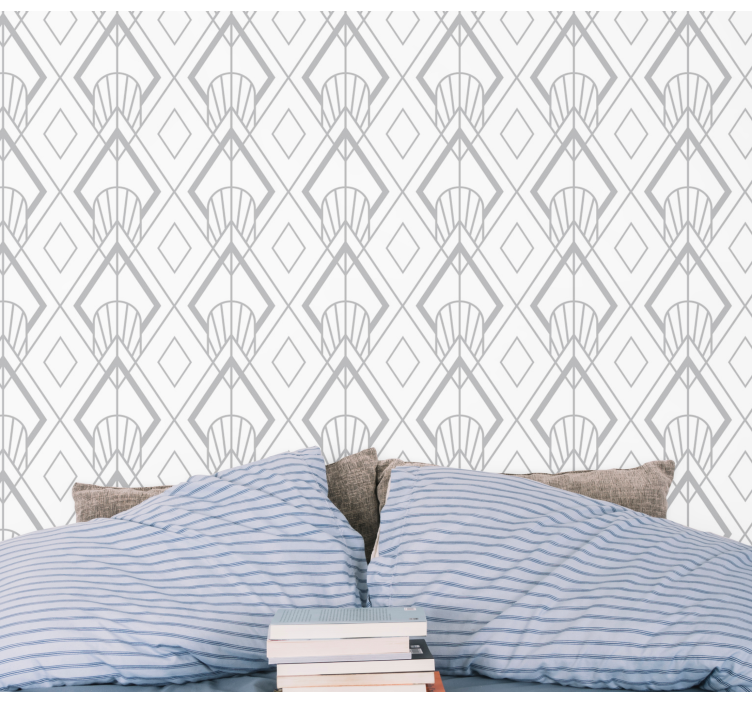 Geometric Intricacy geometric wallpaper - TenStickers
