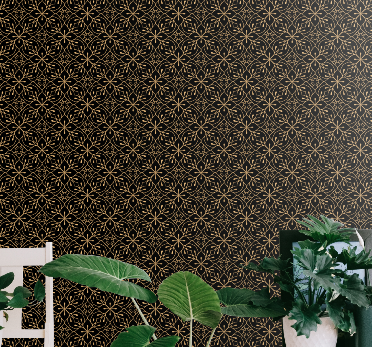 Luxury ornamental ethnic mandala teen wallpaper - TenStickers