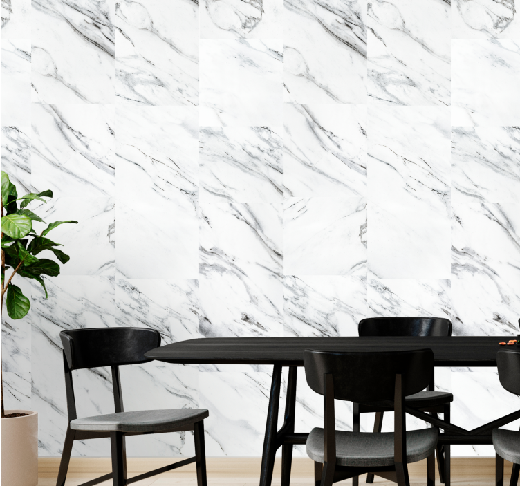Marble Veining marble wallpaper - TenStickers