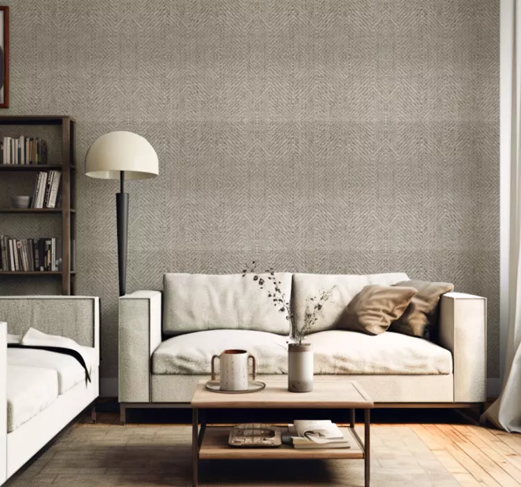 natural texture Living room wallpaper - TenStickers