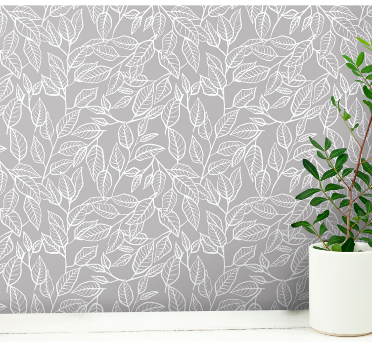 Nature mirage branches home office wallpaper - TenStickers