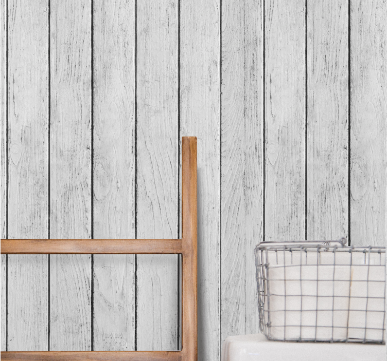 Rustic Timber wood wallpaper - TenStickers