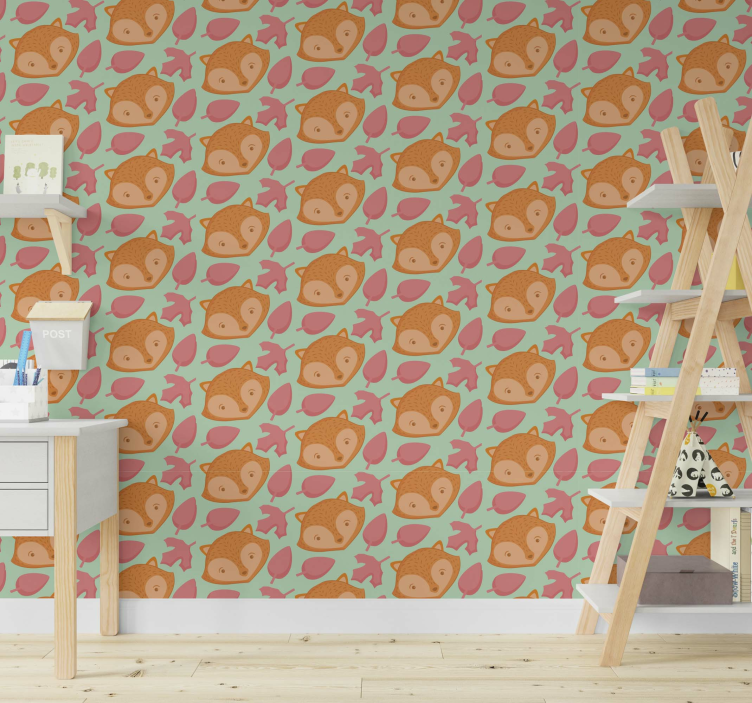 Squirrel Nursery Wallpaper - TenStickers