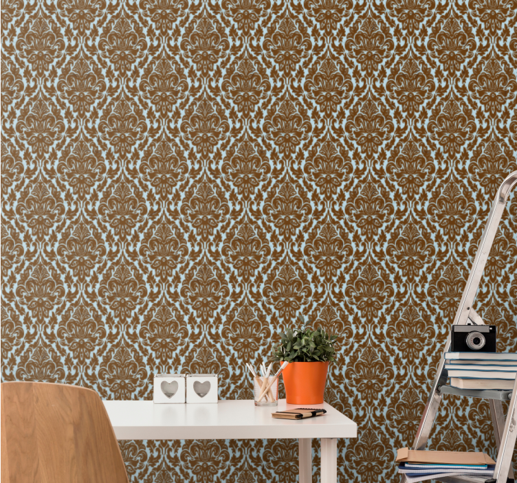 Traditional Georgian Baroque wallpaper - TenStickers